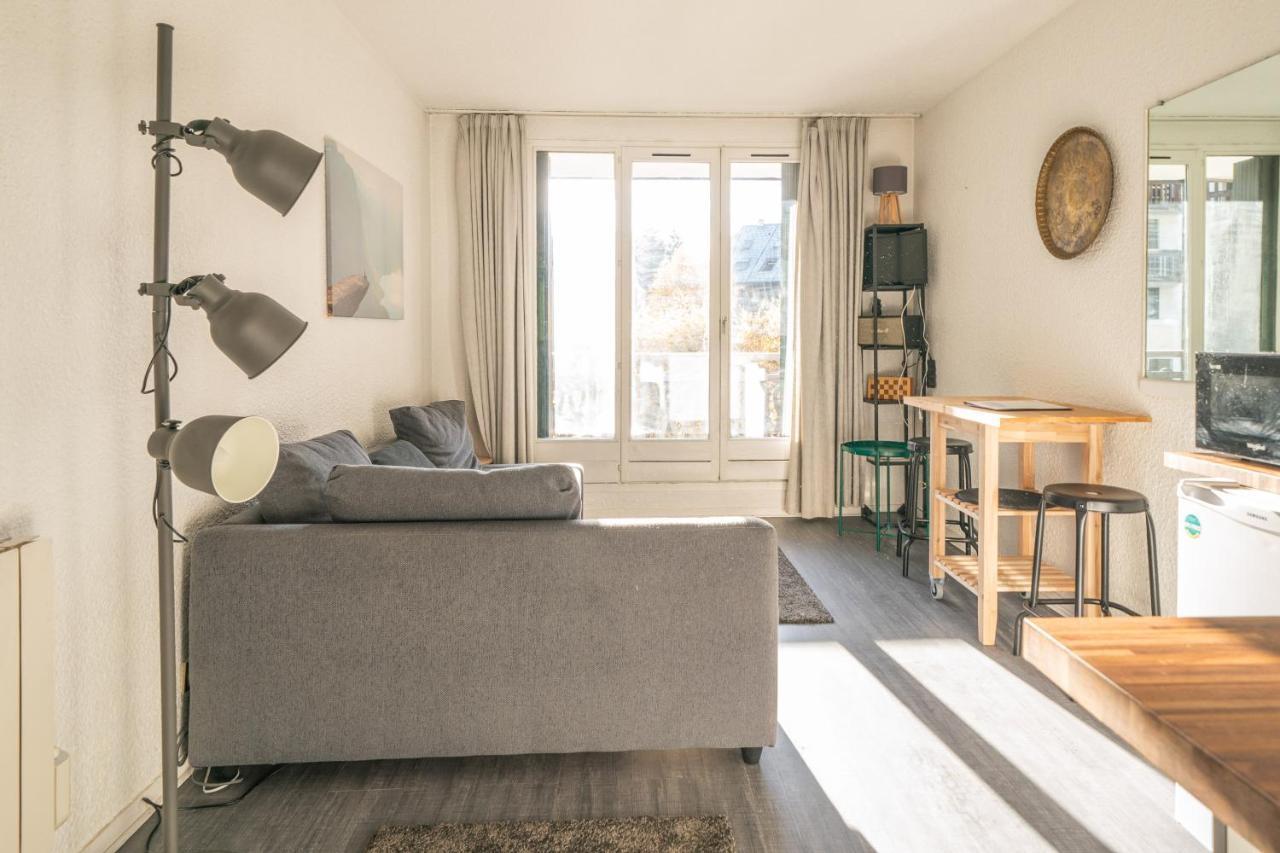 Chamonix Sud Studio With Mont Blanc Views Luaran gambar