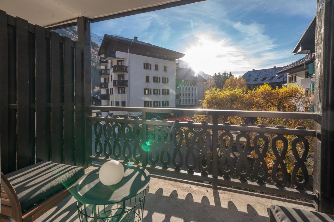 Chamonix Sud Studio With Mont Blanc Views Luaran gambar