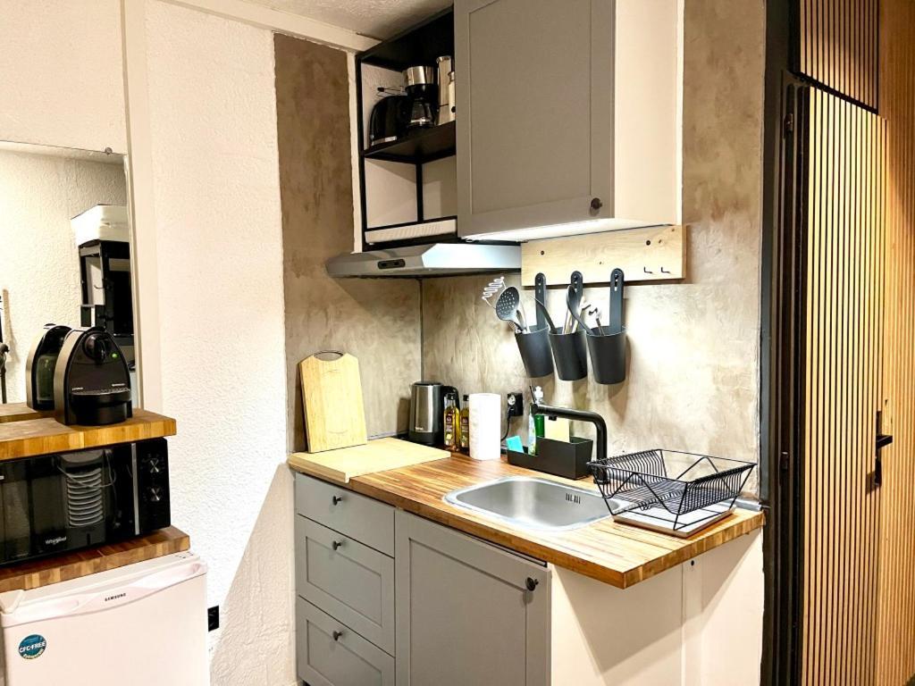 Chamonix Sud Studio With Mont Blanc Views Luaran gambar